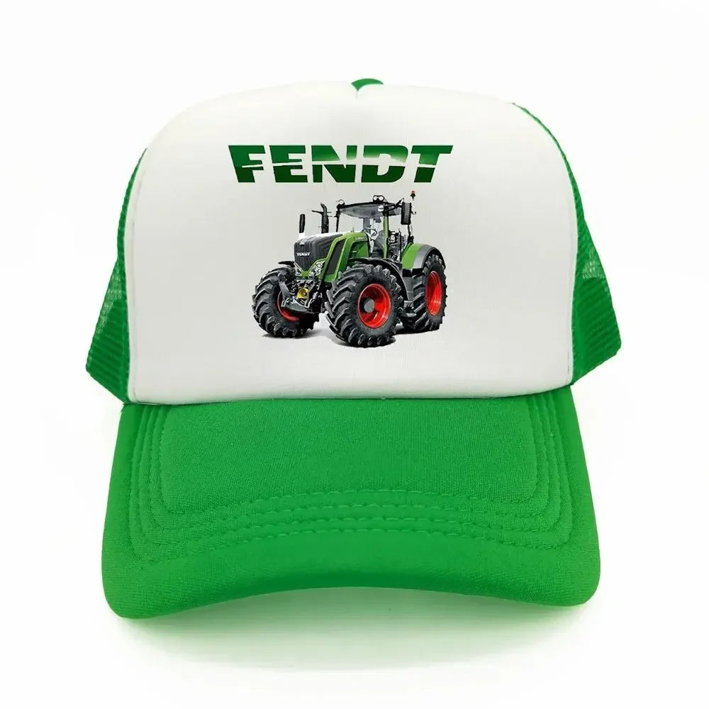 Fendt Cap Men Funny Farming Tractor Agriculture Fendt Hat Baseball Cap