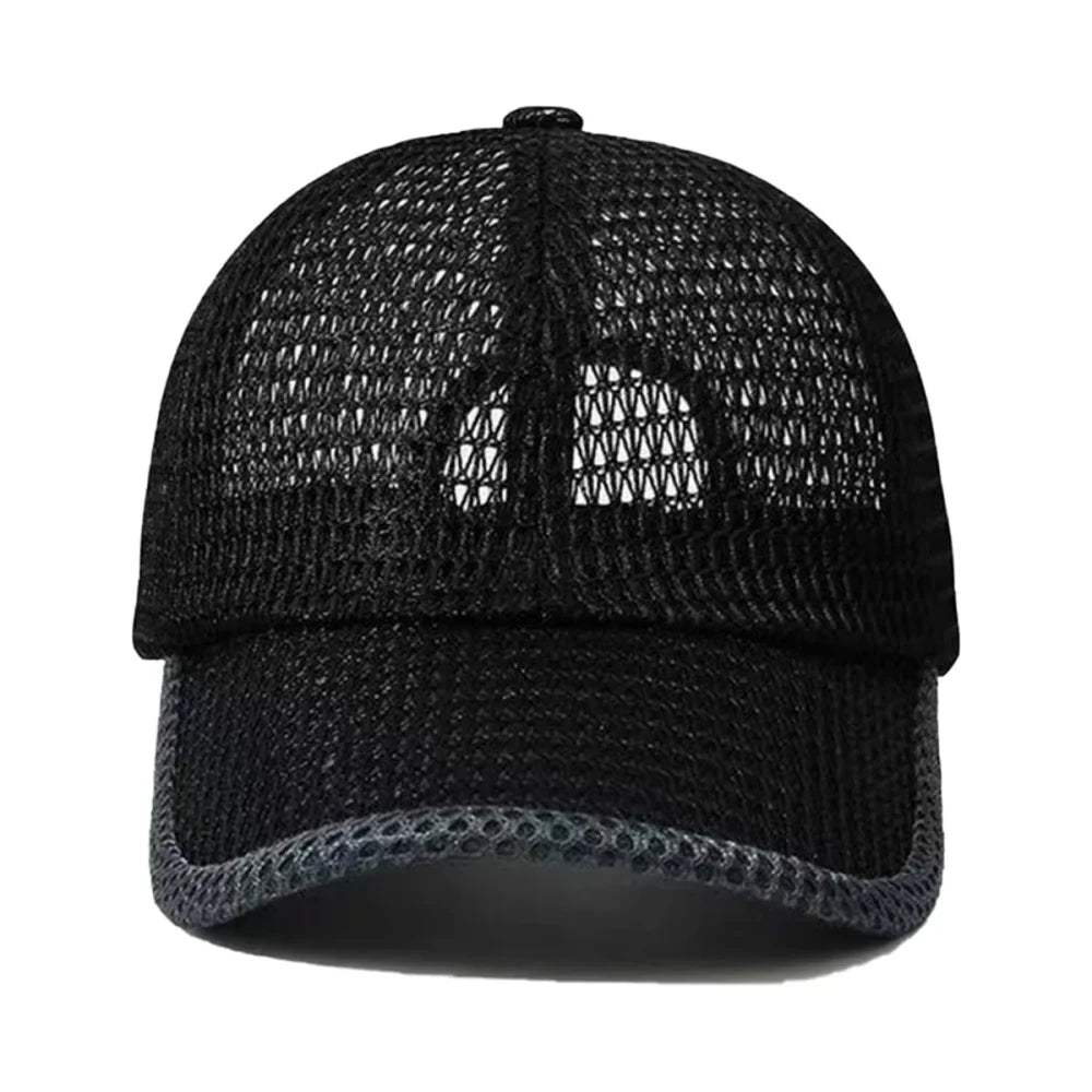 1 Simple Unisex Mesh Breathable Baseball Cap