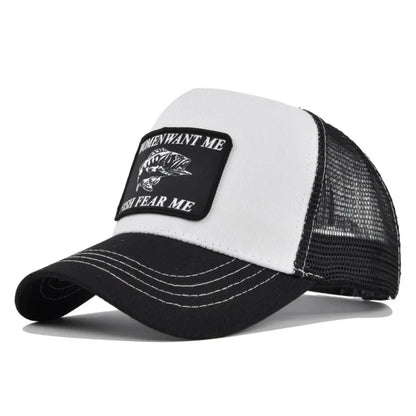 Summer Breathable Quick Drying Fashion Embroidery Baseball Caps Men Women