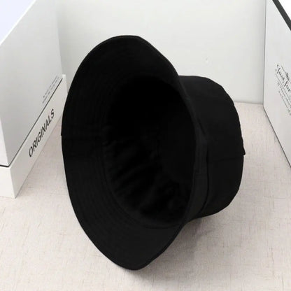 Foldable Double-Sided Bucket Hat Summer Sun Hat Visor Fisherman Cap