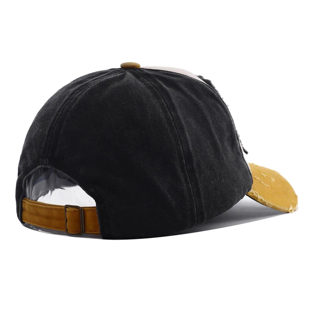 Casual Letter Print 5 Panel Baseball Cap