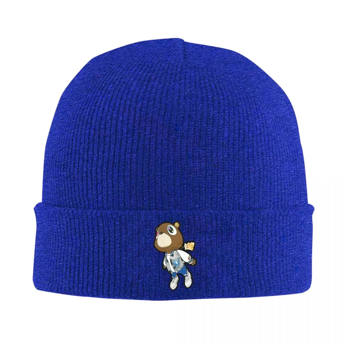 New Kanye West Dropout Bear Chicago Vintage Graduation Warm Knitted Cap