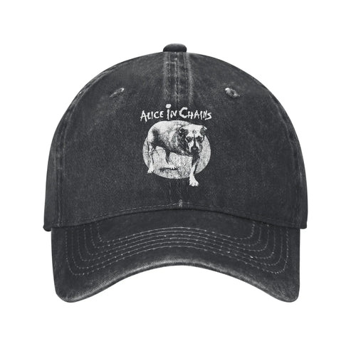 Rock Art Alice In Chains Band Casual Baseball Cap