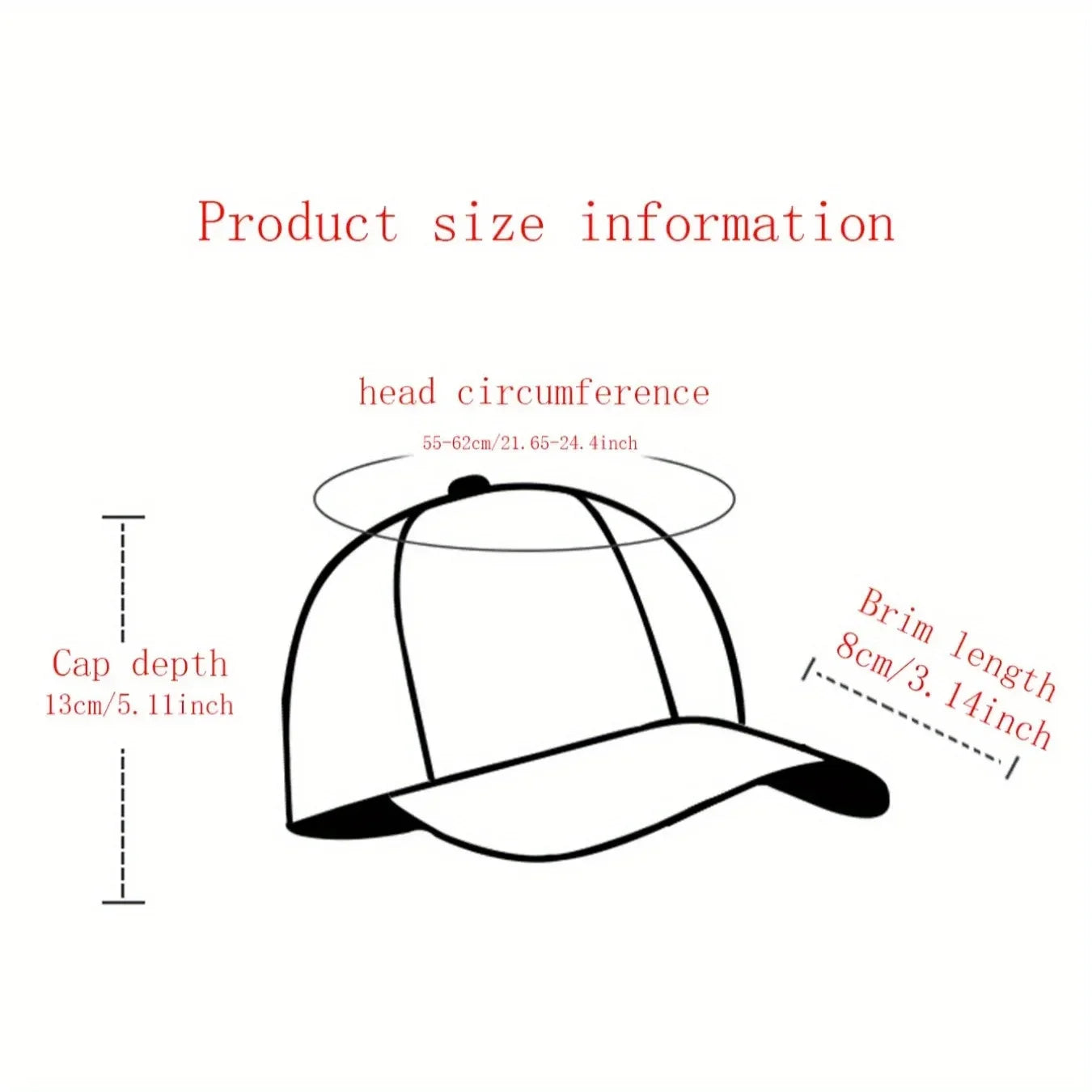 Unisex Adjustable Flat Brim Hip Hop Snapback Hat Solid Color Outdoor Daily Wear