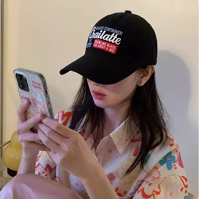 Retro Patchwork Embroidered Baseball Cap