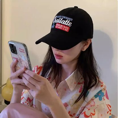 Retro Patchwork Embroidered Baseball Cap