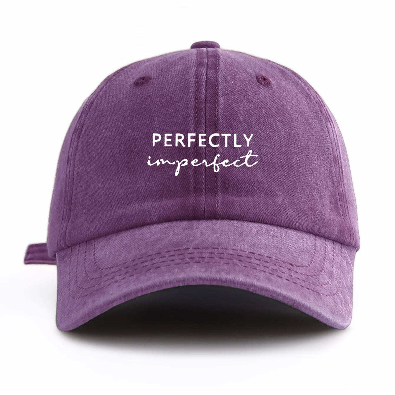 Minimalist Retro Style Casual Soft Adjustable Dad Hat