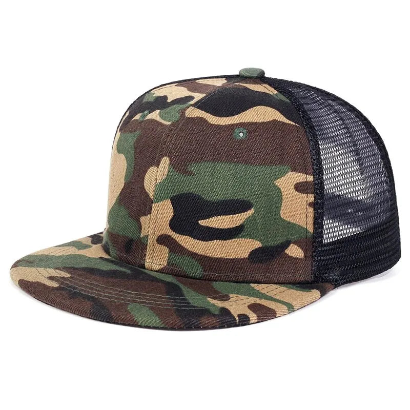 Unisex Simple Hip-Hop Net Hats Outdoor