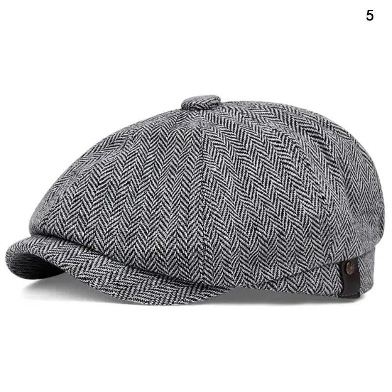 Men Casual Peaky Blinders Hat Spring Autumn Retro Beret Hats