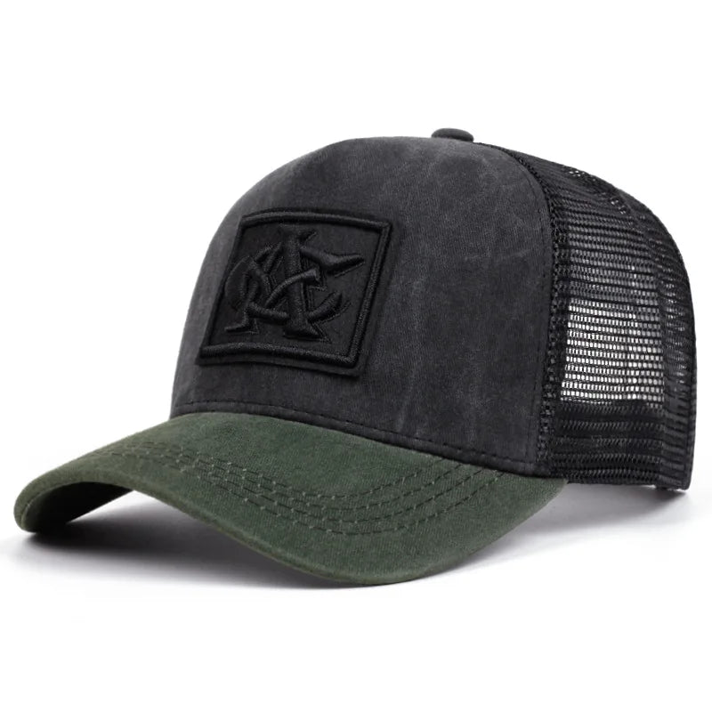1pc Unisex CA Letter Embroidery Net Baseball Hats Spring and Summer