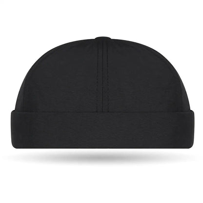 Quick Dry Brimless Hat Lightweight Daily Beanie Mesh Beanie Docker Cap