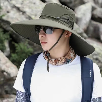Outdoor Men's and Women's Breathable Summer Fisherman Hat