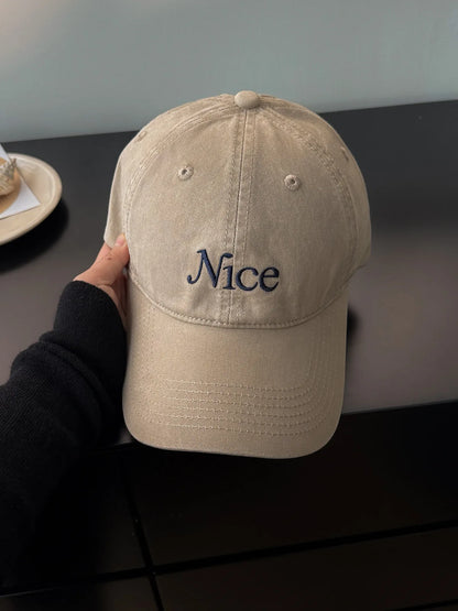"Nice" Baseball Cap for Women