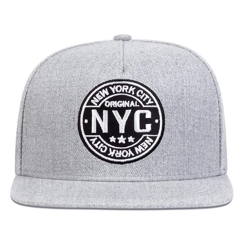 Unisex NEW YORK CITY Letter Embroidery Hip Hop Hats Outdoor Adjustable Sports Casual Baseball Caps