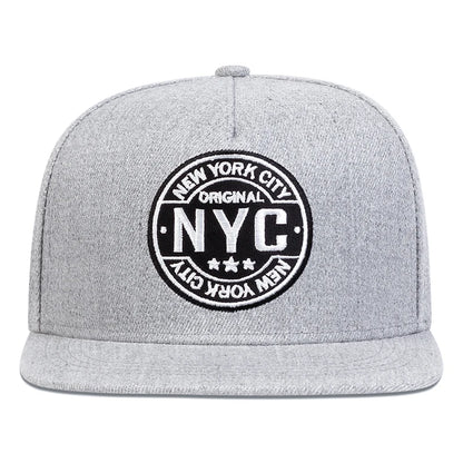 Unisex NEW YORK CITY Letter Embroidery Hip Hop Hats Outdoor Adjustable Sports Casual Baseball Caps