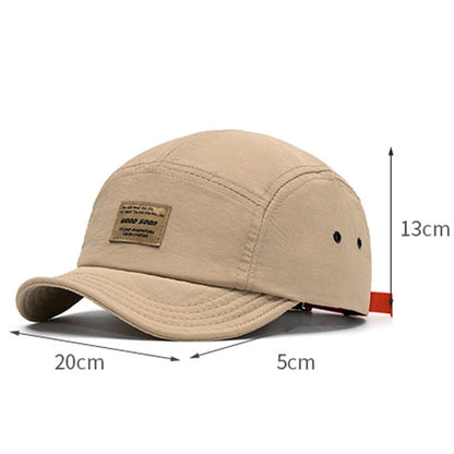 New Japanese Quick Drying Letter Baseball Cap For Men