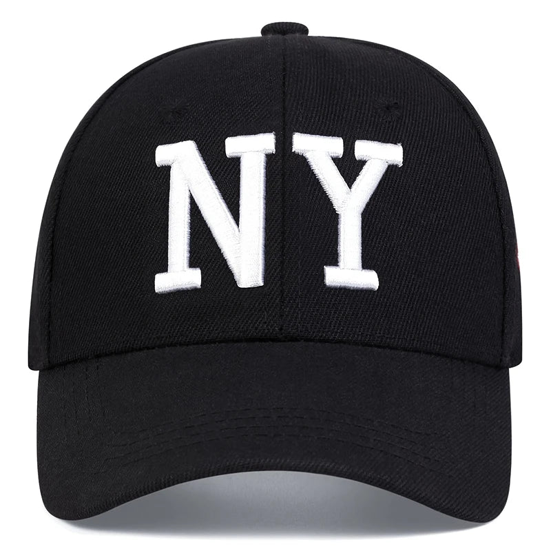 Unisex Letter Embroidery Baseball Caps Spring Autumn Outdoor