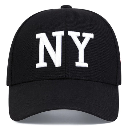 Unisex Letter Embroidery Baseball Caps Spring Autumn Outdoor