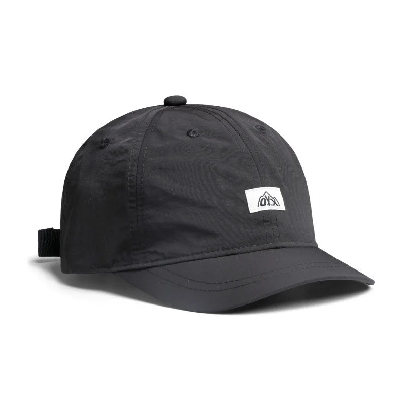 Retro Short-Brimmed Hat men's Summer Quick-Drying Outdoor Sports Parasol Thin Short-Brimmed Baseball Cap