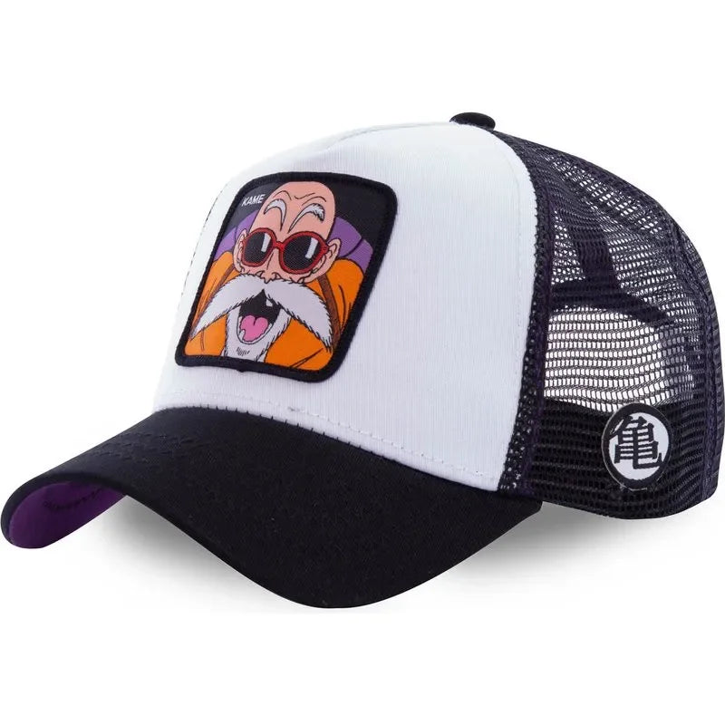 Dragon Ball Son Goku Cap Summer Travel Peaked Cap Men's Embroidery Hip-Hop Cap