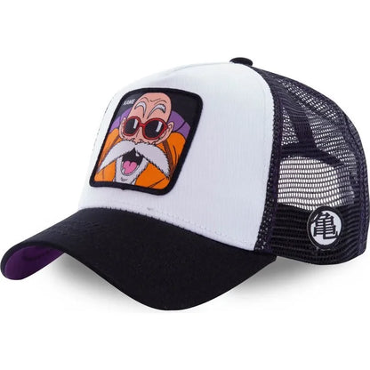 Dragon Ball Son Goku Cap Summer Travel Peaked Cap Men's Embroidery Hip-Hop Cap