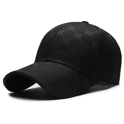 Sandwich Hard-top Baseball Cap with Big Brim for Outdoor Activities