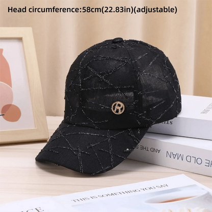 Fashion Letter Baseball Caps Simple Adjustable Sun Hats