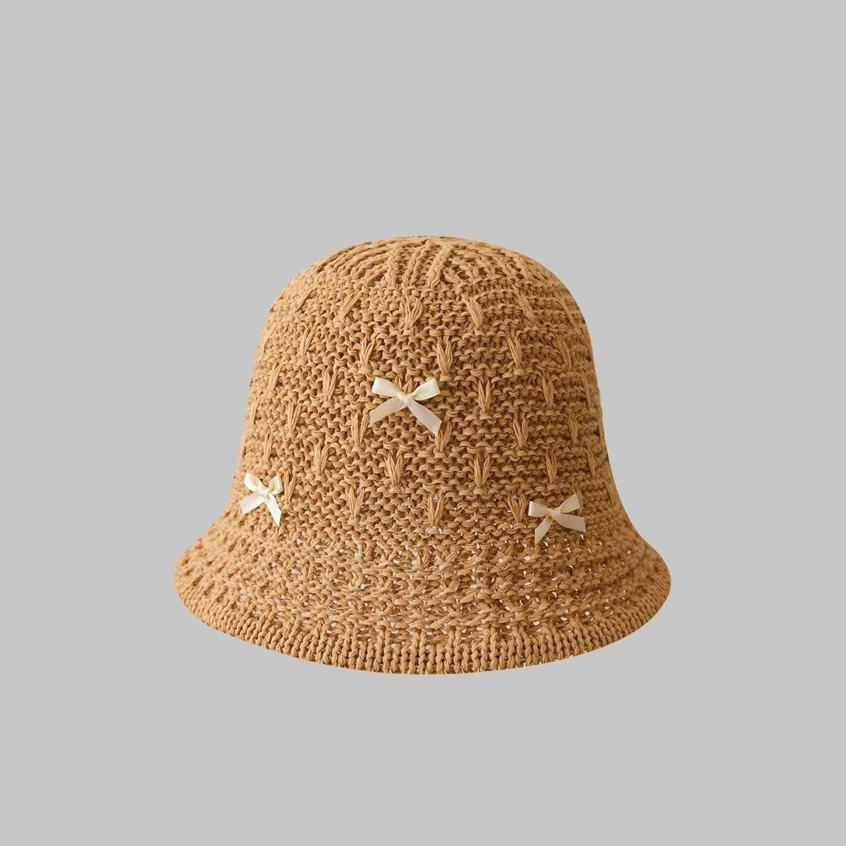 Women Summer Breathable Straw Hat Large Brim Adjustable