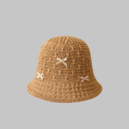 Women Summer Breathable Straw Hat Large Brim Adjustable