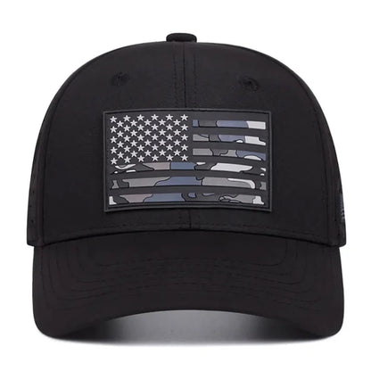 Fashion Hip Hop Hat Offset Printing American Flag Baseball Hat