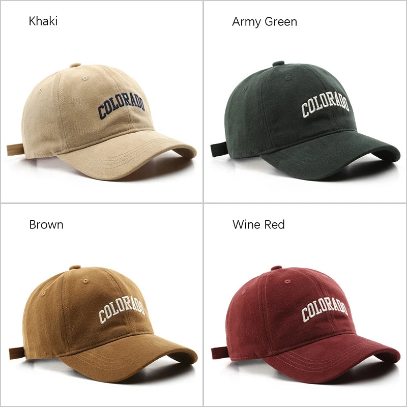 Embroidery Hats Summer Sun Hat Fashion Snapback Cap Unisex
