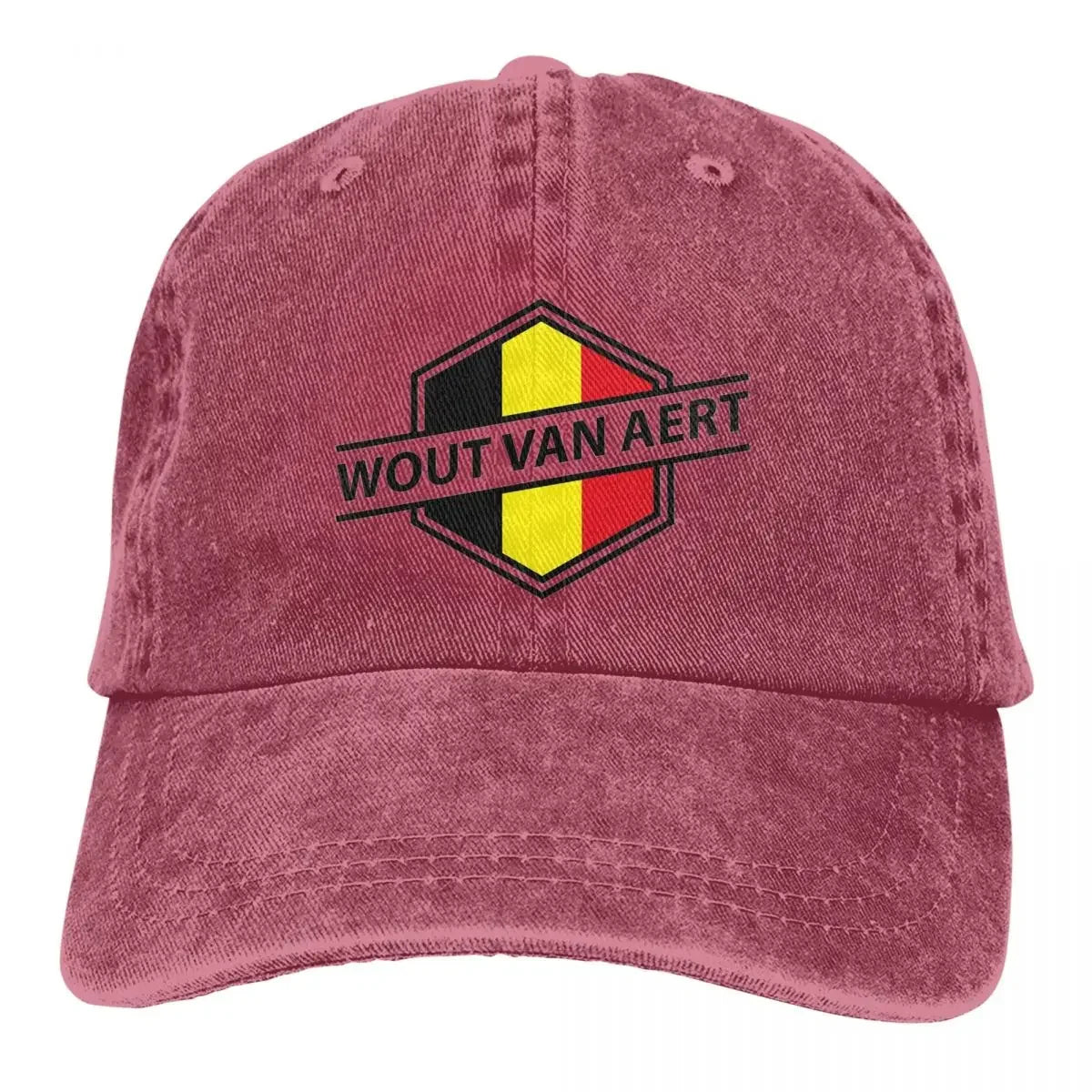 Wout Van Aert Baseball Caps Accessories Retro Distressed Denim Sun Cap Men Women