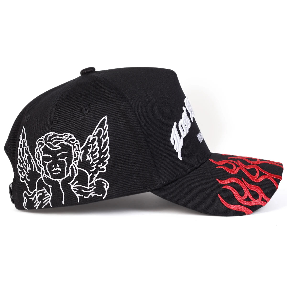 Unisex Los Angeles Flames Embroidery Baseball Caps Spring Autumn