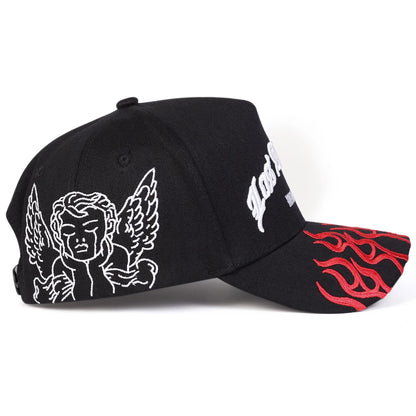 Unisex Los Angeles Flames Embroidery Baseball Caps Spring Autumn