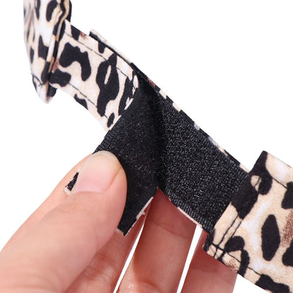 Cute Korean Style Leopard Print Sun Hat