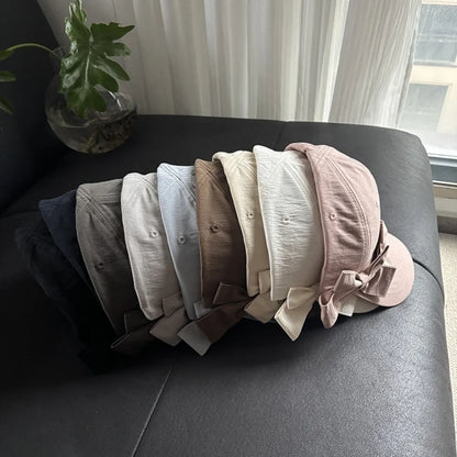 Sweet Lightweight Bowknot Baseball Caps