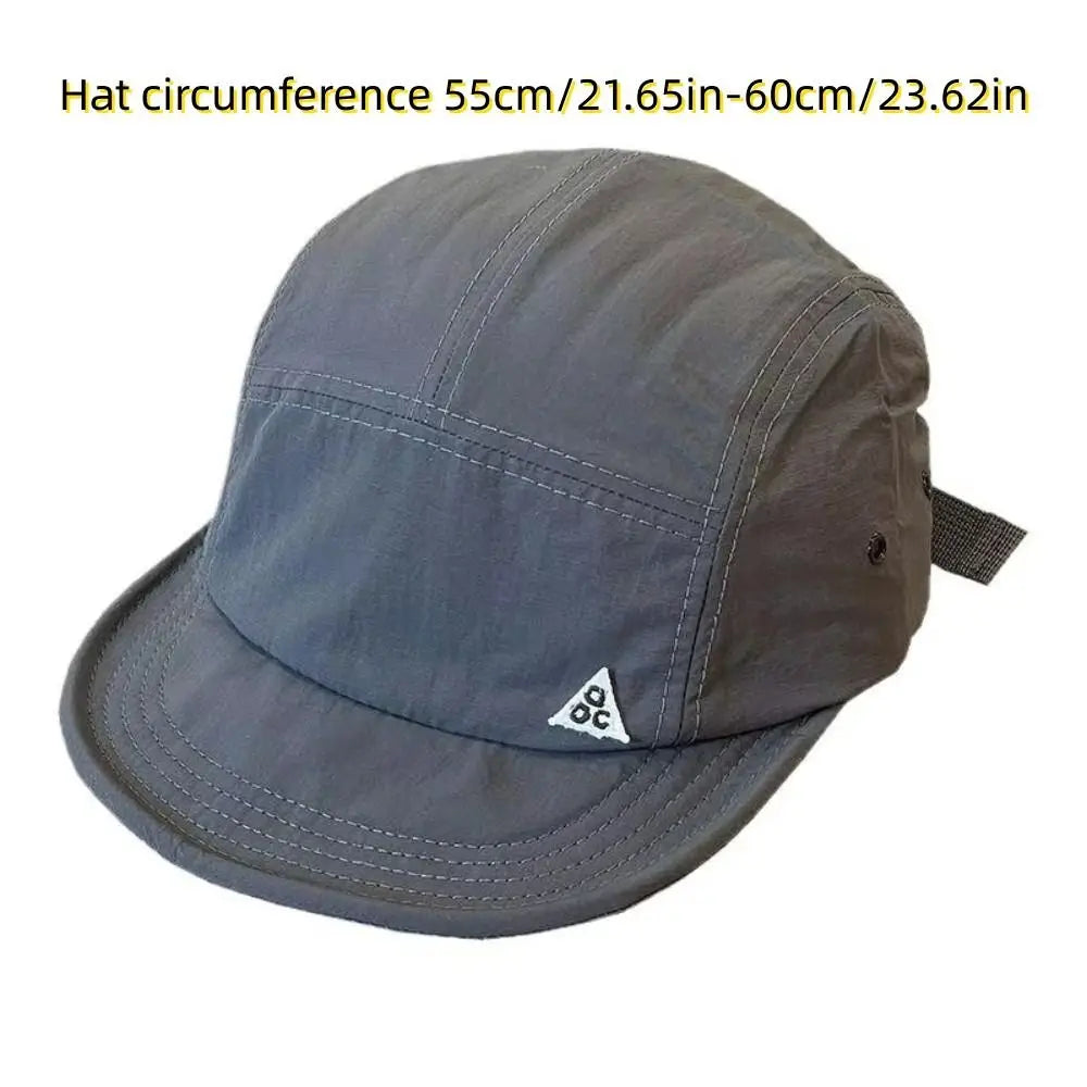 Casual Short Brim Duckbill Cap Quick-Dry Adjustable Sun Hat