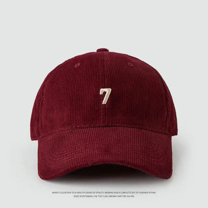 Winter 60-65cm Large Size Corduroy Baseball Cap For Men Women
