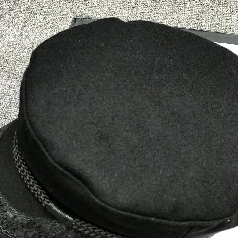 Wool Blend Beret And Newsboy Cap For Women