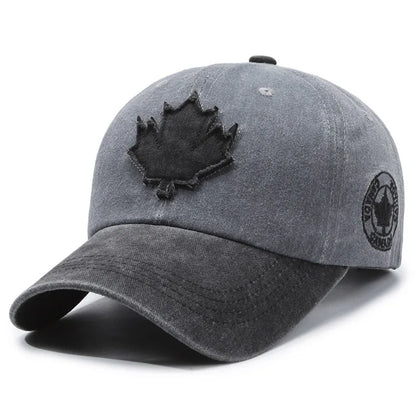 Maple Leaf Retro Baseball Men And Women