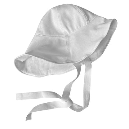 Summer Breathable Linen Dome Bucket Hat Women
