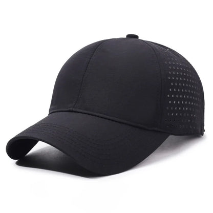 Cycling Baseball Cap Mesh Breathable Sun Hat Quick Dry Lightweight Fishing UV Protection Outdoor Summer Casual Cap