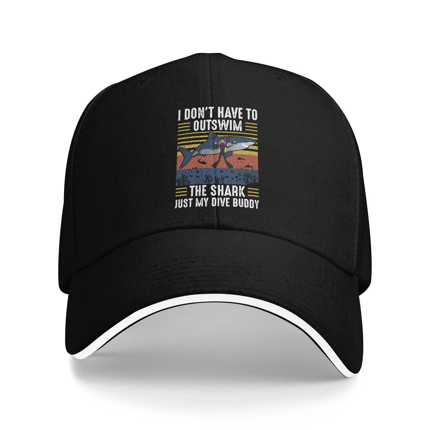 Custom Punk Unisex Rescue Diver Baseball Cap