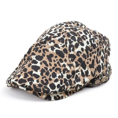 Retro British Newsboy Cap Unisex Vintage Beret Hat