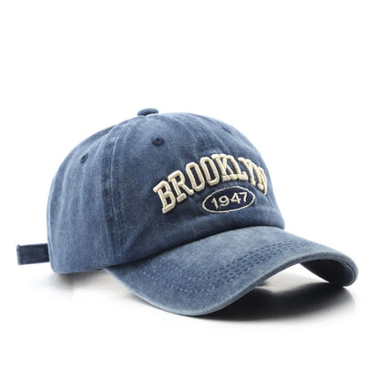 1/6PCS/Set Embroidered Baseball Cap For Women Men Spring Summer