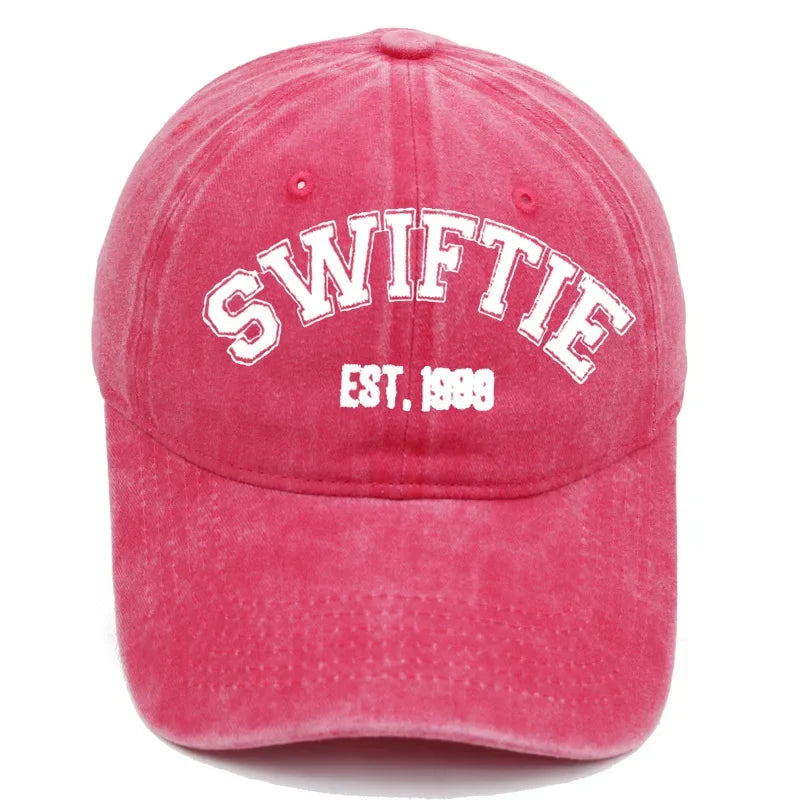 European and American Swiftie Embroidered Baseball Cap Summer