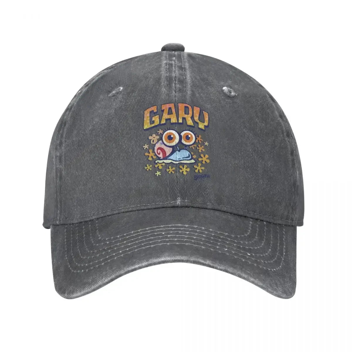SpongeBobing Baby Garys Men Women Baseball Cap