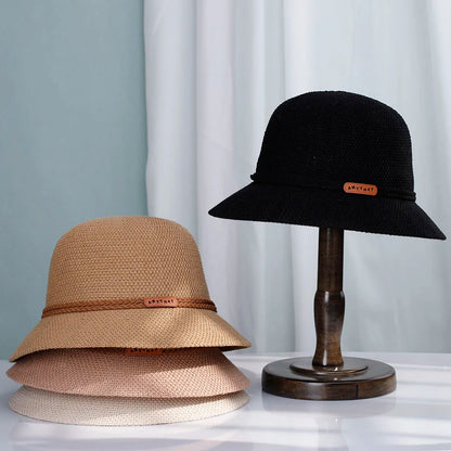 Women Straw Hats Panama UV Protection Sun Visor