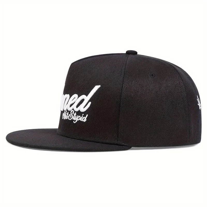 Unisex Stoned Letter Embroidery Baseball Hats Spring Autumn Outdoor Adjustable Casual Hip Hop Trucker Caps Sunscreen Hat