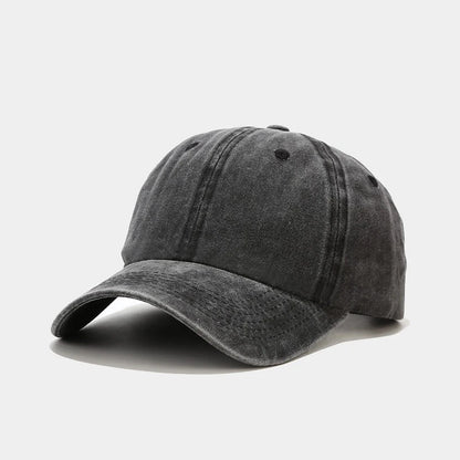 Spring Summer Cap Washed Cotton Baseball Cap Men Women